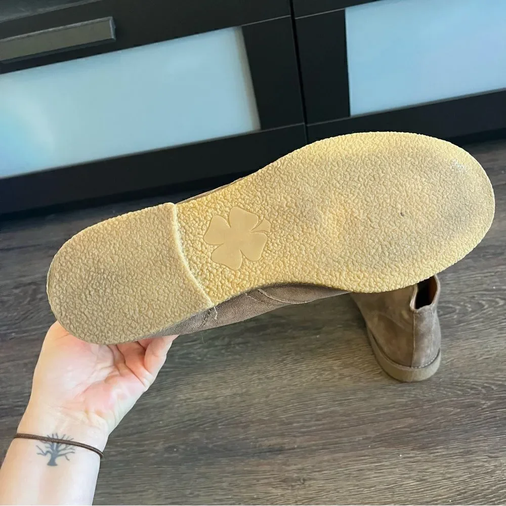 Lucky Brand Leather Emillia Chukka Boots